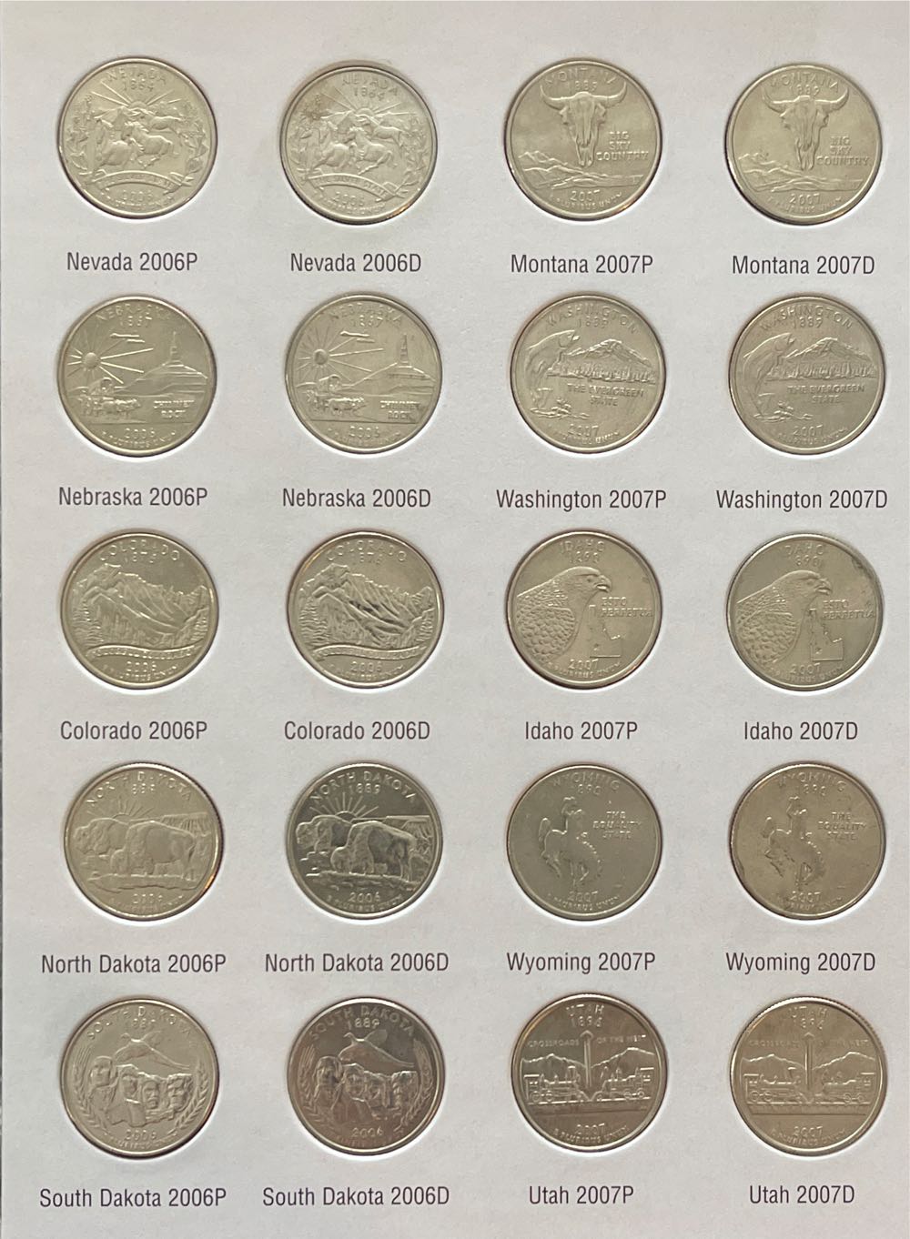 2004-2008 P&D State Quarters  coin collectible - Main Image 3