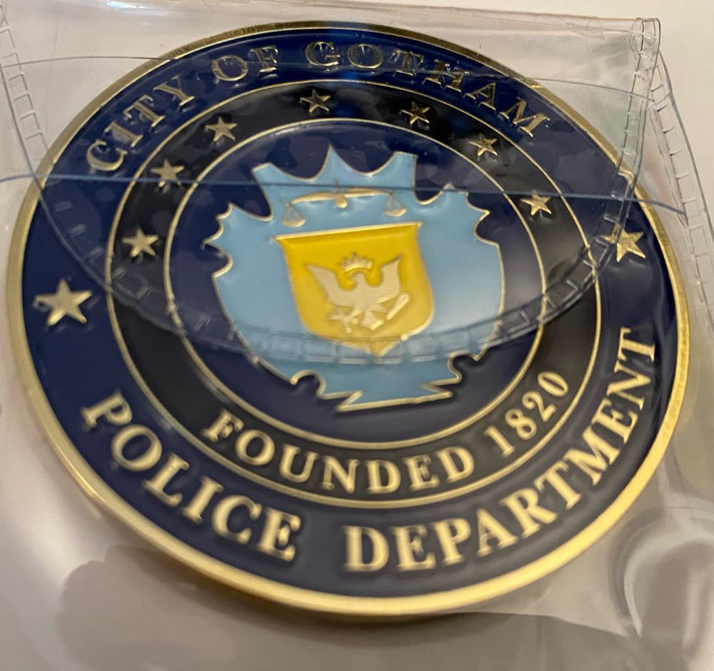 Gotham SWAT Challenge Coin  coin collectible - Main Image 2