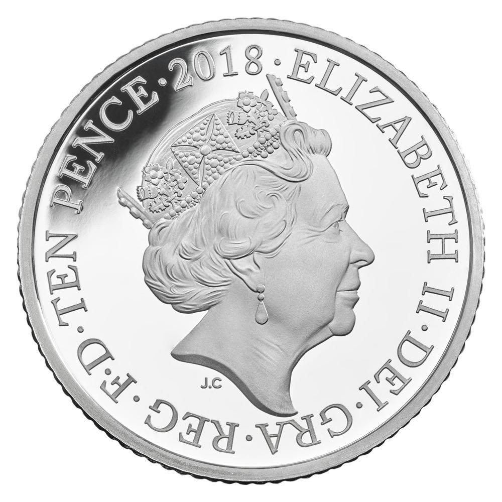 2018 Ten Pence  coin collectible - Main Image 2
