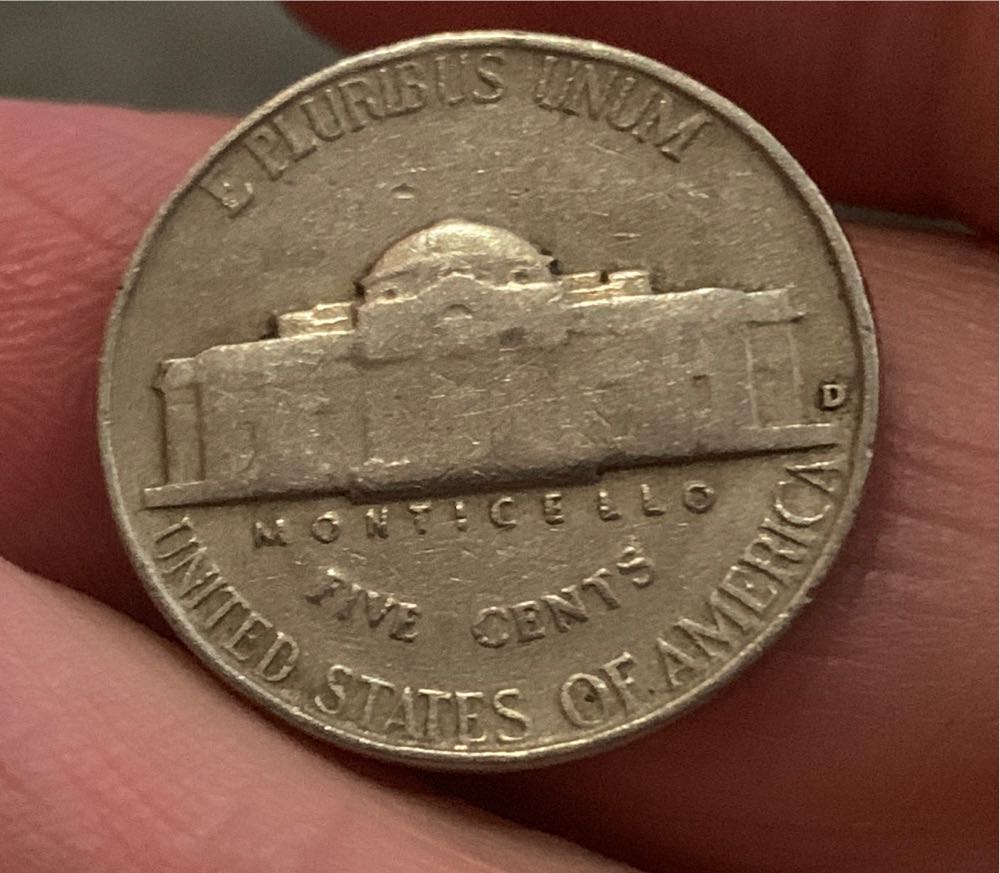 1946 D Jefferson Nickel  coin collectible - Main Image 2