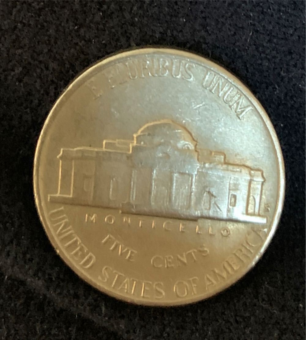 1948 S Jefferson Nickel  coin collectible - Main Image 2