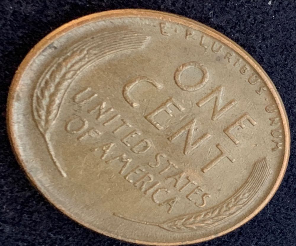 Penny 1947 D Lincoln  coin collectible - Main Image 2