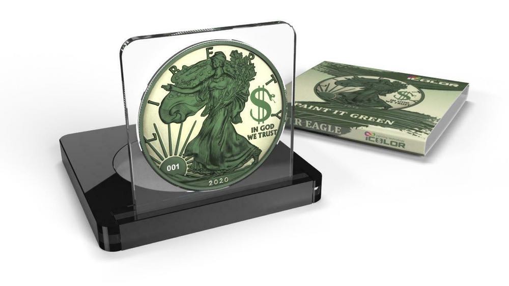 Paint It Green ”Capitalism”  coin collectible - Main Image 3