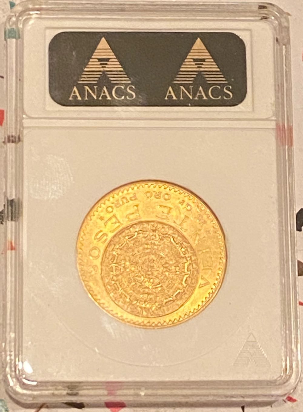 1920/10 20 Peso  coin collectible - Main Image 2