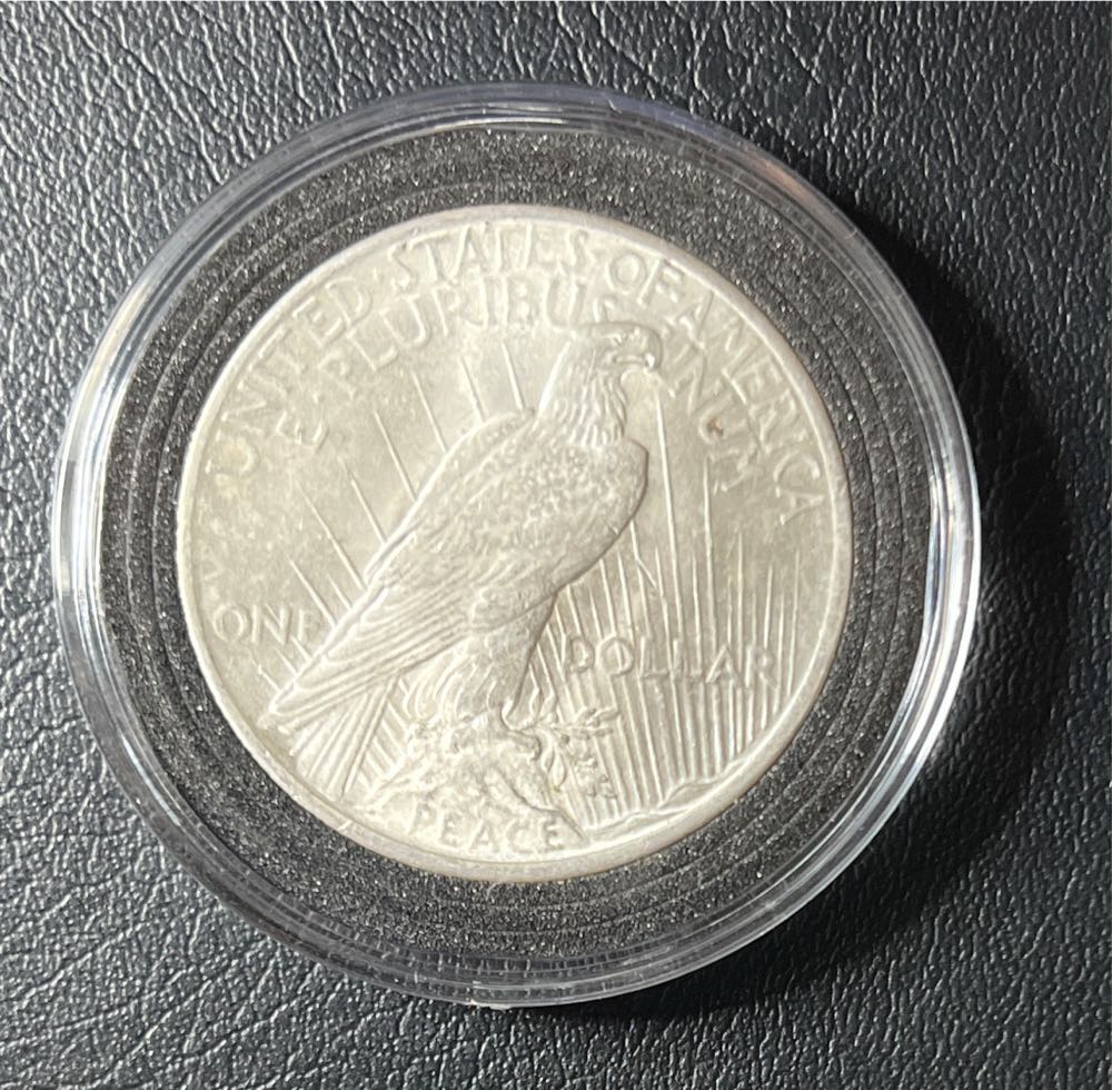 1925 Peace Dollar  coin collectible - Main Image 2