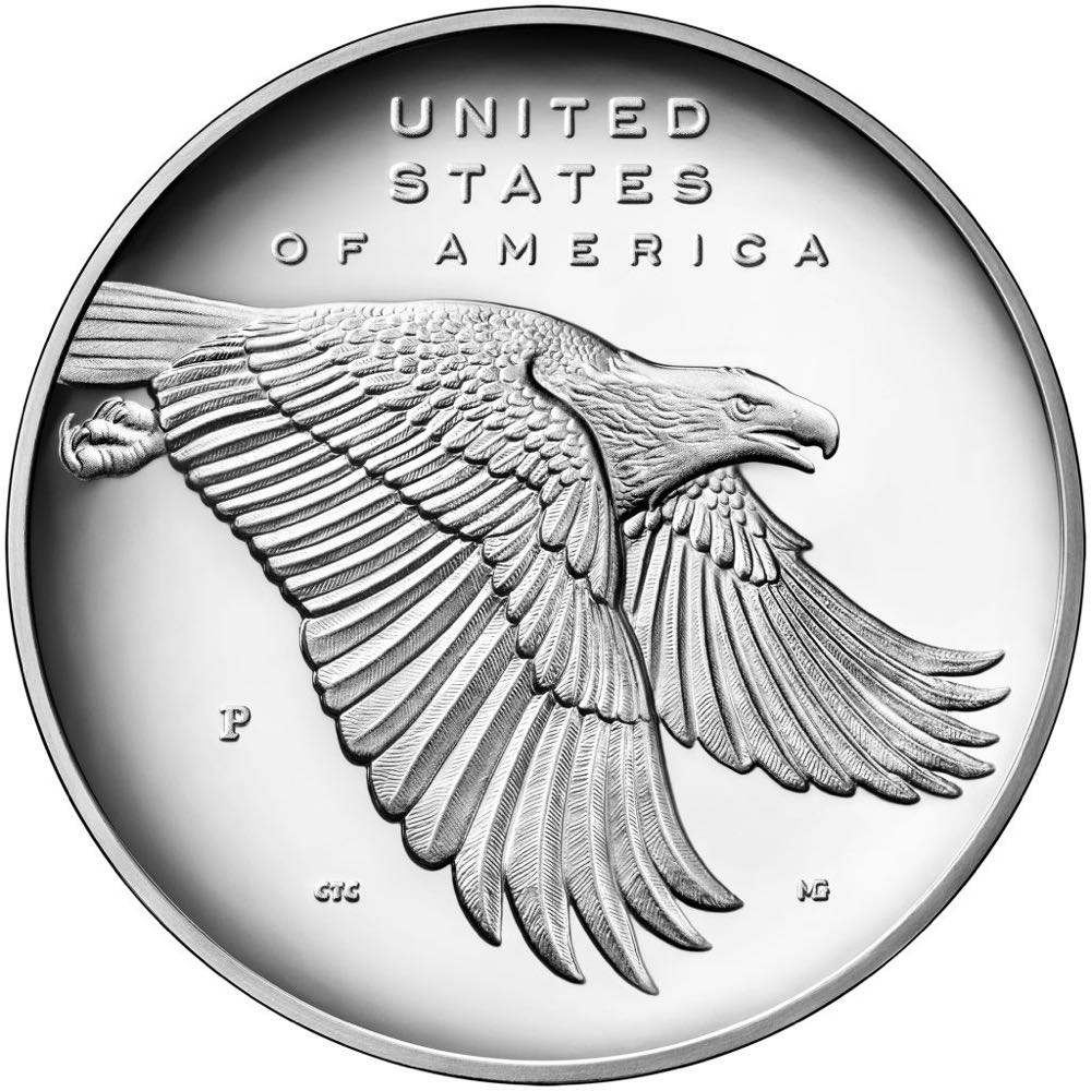 2017 225th Anniversary American Liberty High Relief Silver Medal  coin collectible - Main Image 2