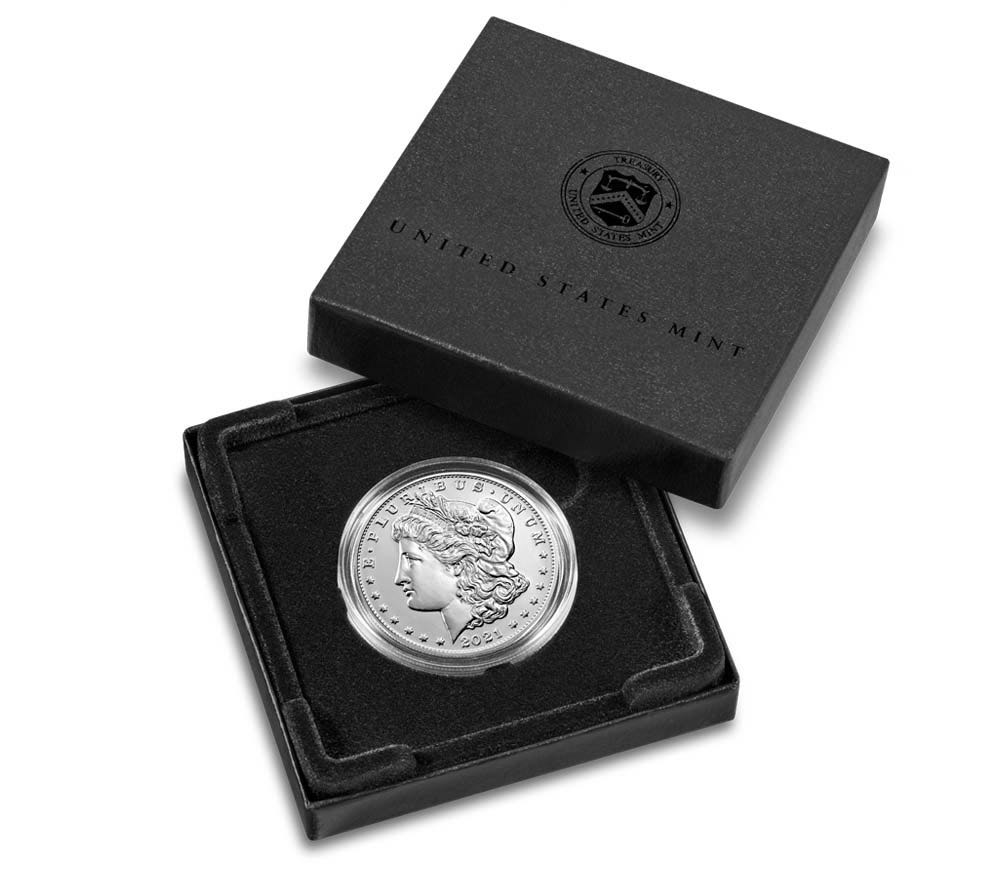 2021 CC Morgan S$1  coin collectible - Main Image 4