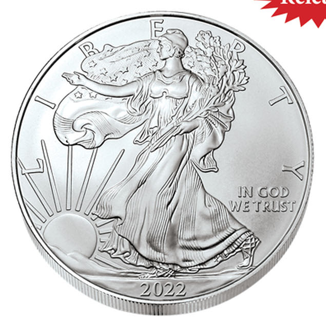 2022 Giant Silver Eagle Proof  coin collectible - Main Image 1