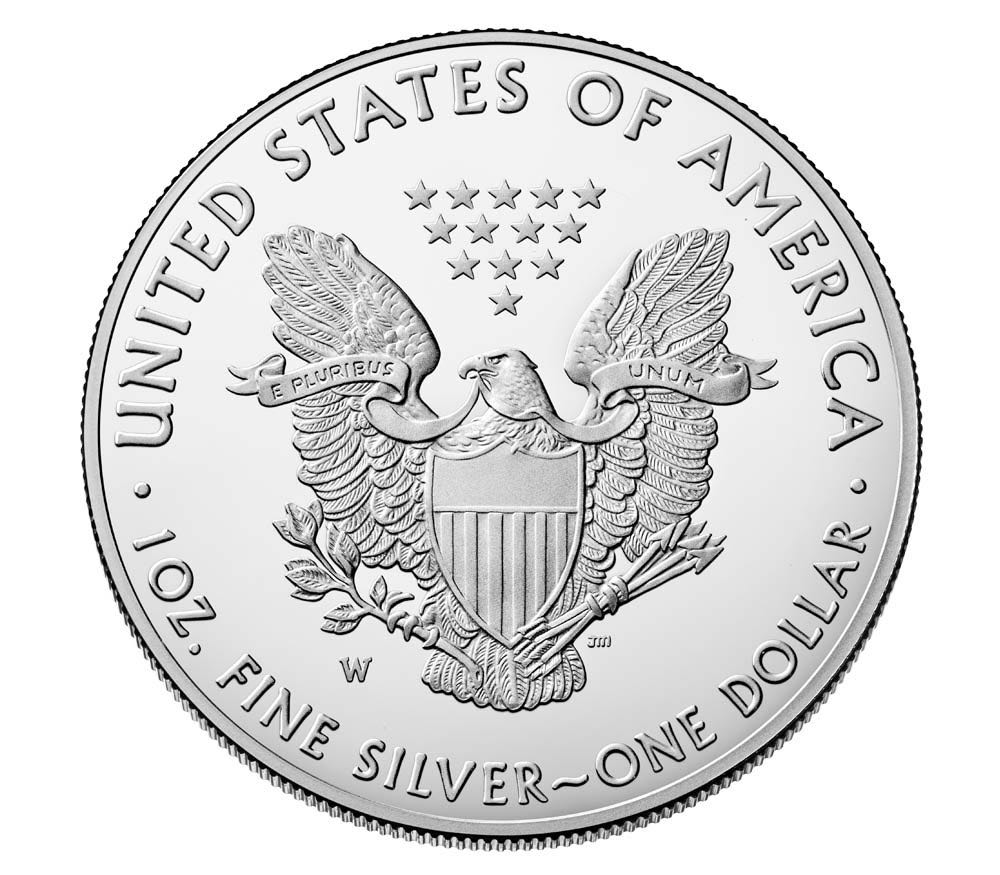 2019 Silver Eagle  coin collectible - Main Image 2