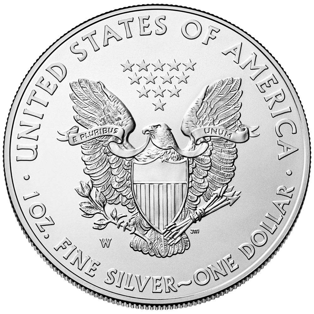 2015 Silver Eagle Uncirculated - P  coin collectible - Main Image 2