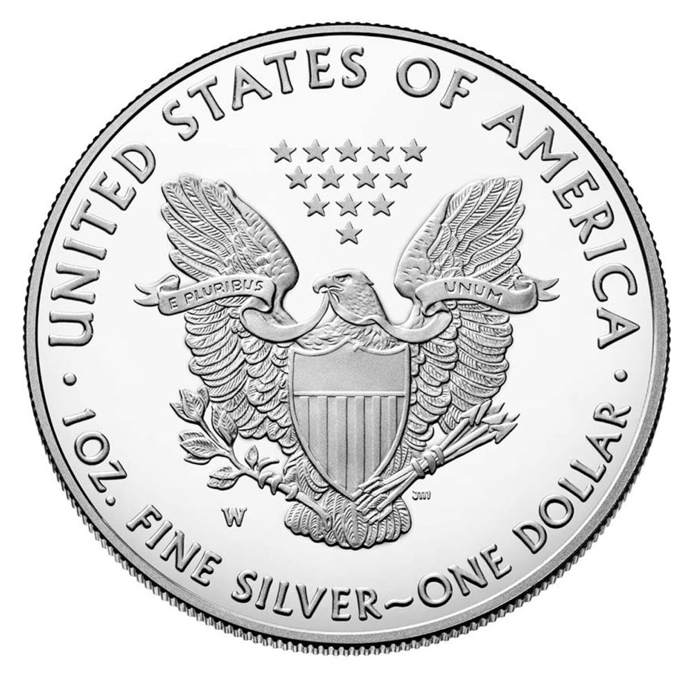 Silver Eagle - 2021  coin collectible - Main Image 2