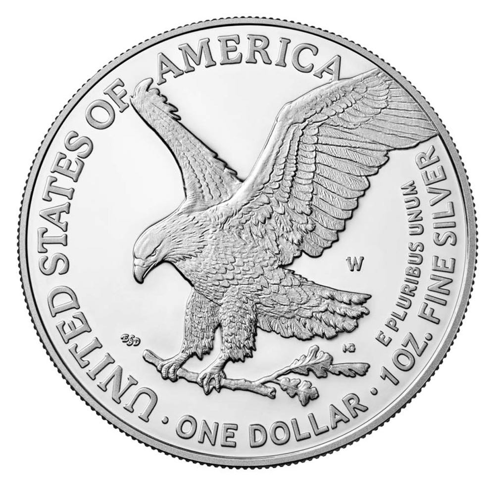 2023 W Eagle S$1 - Uncirculated  coin collectible - Main Image 2