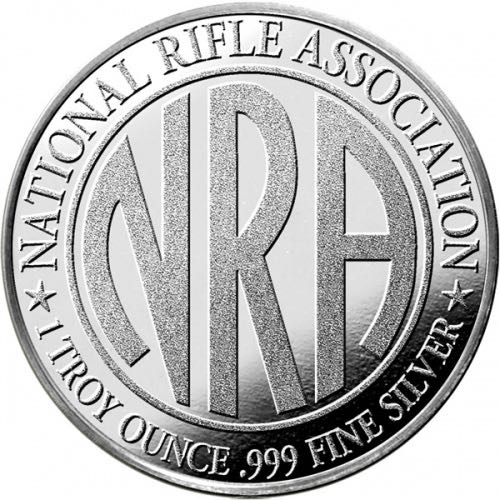 2021 NRA - Silver Round - 150 yr Anniversary  coin collectible - Main Image 2