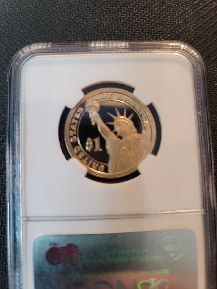 E. 2007 S James Madison Dollar  coin collectible - Main Image 2