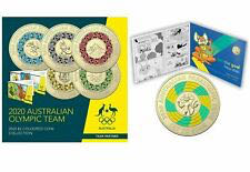 Australian $2 Tokyo Olympic Team  coin collectible [Barcode 9314688103535] - Main Image 1