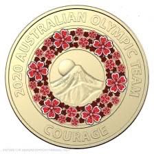 Australian $2 Tokyo Olympic Team  coin collectible [Barcode 9314688103535] - Main Image 3