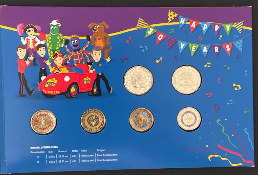 The Wiggles Collection 30yrs  coin collectible [Barcode 9314688106666] - Main Image 4