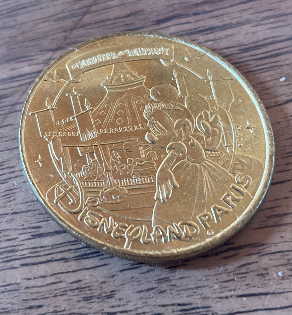 Disneyland Paris Carroussel  coin collectible - Main Image 1