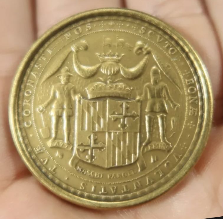 State of Maryland American Revolution Bicentennial Medal  coin collectible - Main Image 2