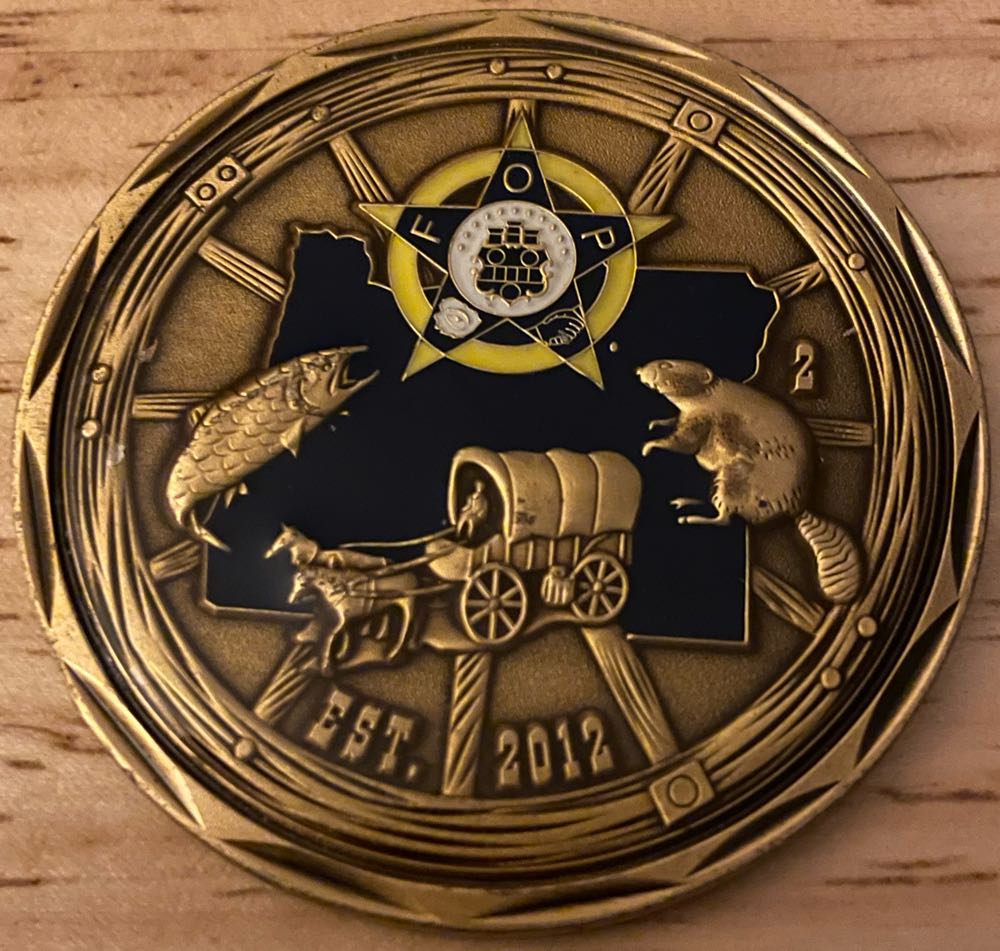 Fraternal Order Of Police - Oregon  coin collectible - Main Image 2