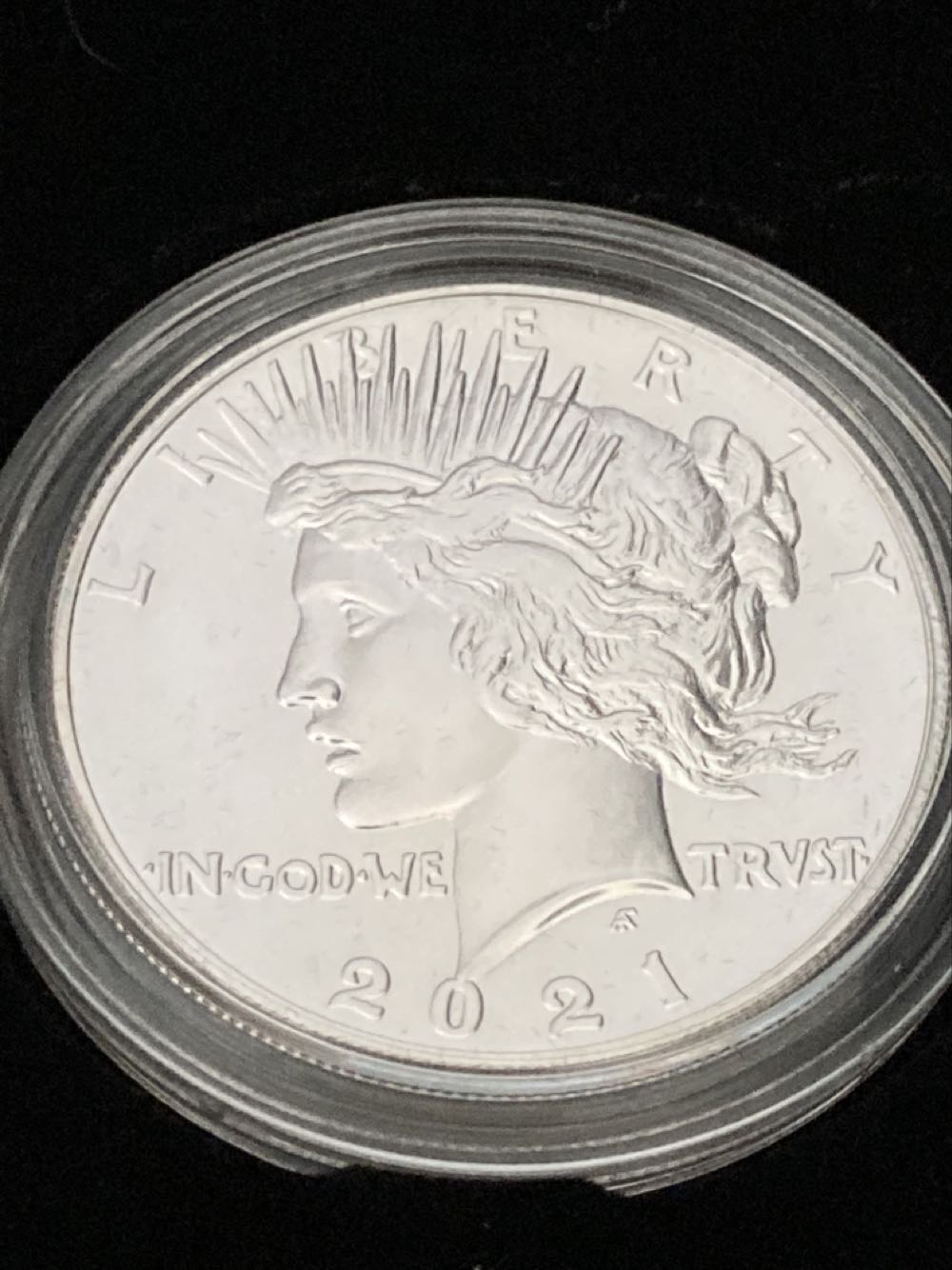 2021 S Peace Dollar  coin collectible - Main Image 3