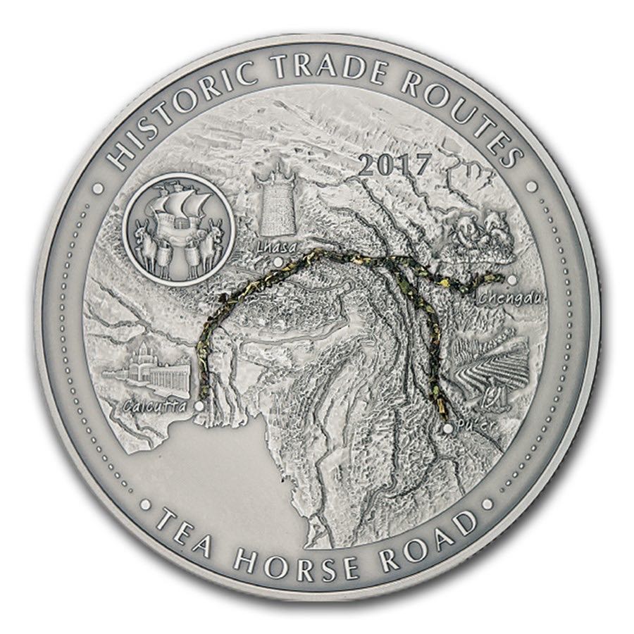 Historic Trade Routes - Tea Horse Road  coin collectible - Main Image 2