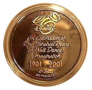 Celebrating 100 Years Of Walt Disney’s Imagination  coin collectible - Main Image 2