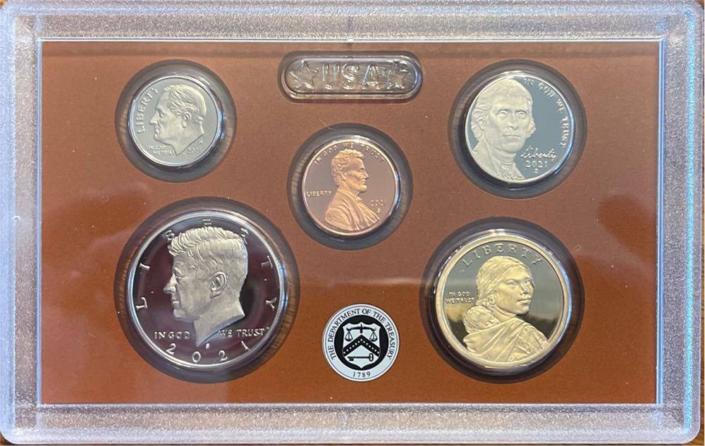 Proof Set 2021-S  coin collectible [Barcode 704786260640] - Main Image 2