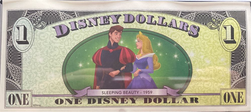 One Disney Dollar  coin collectible - Main Image 2