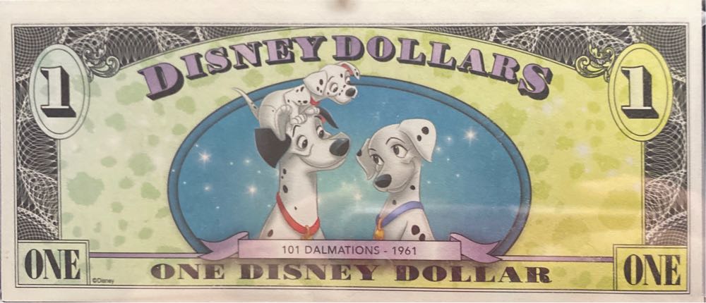 One Disney Dollar  coin collectible - Main Image 2