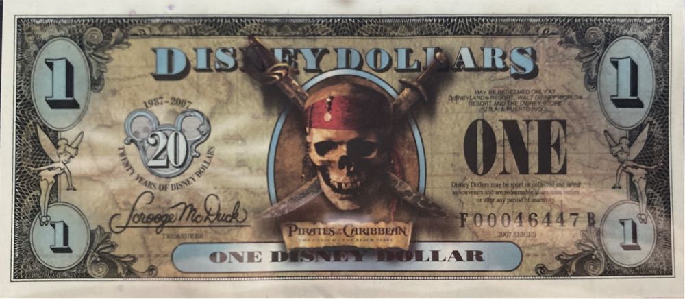 One Disney Dollar