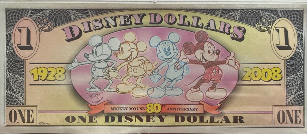 One Disney Dollar  coin collectible - Main Image 2