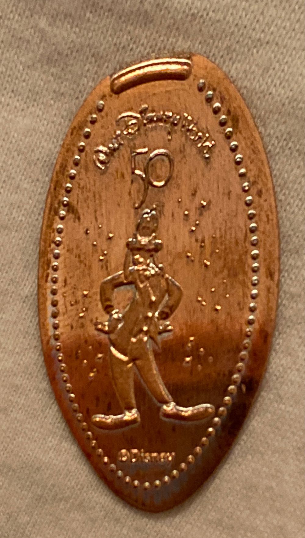 Disney 50th Anniversary Medallion - Donald