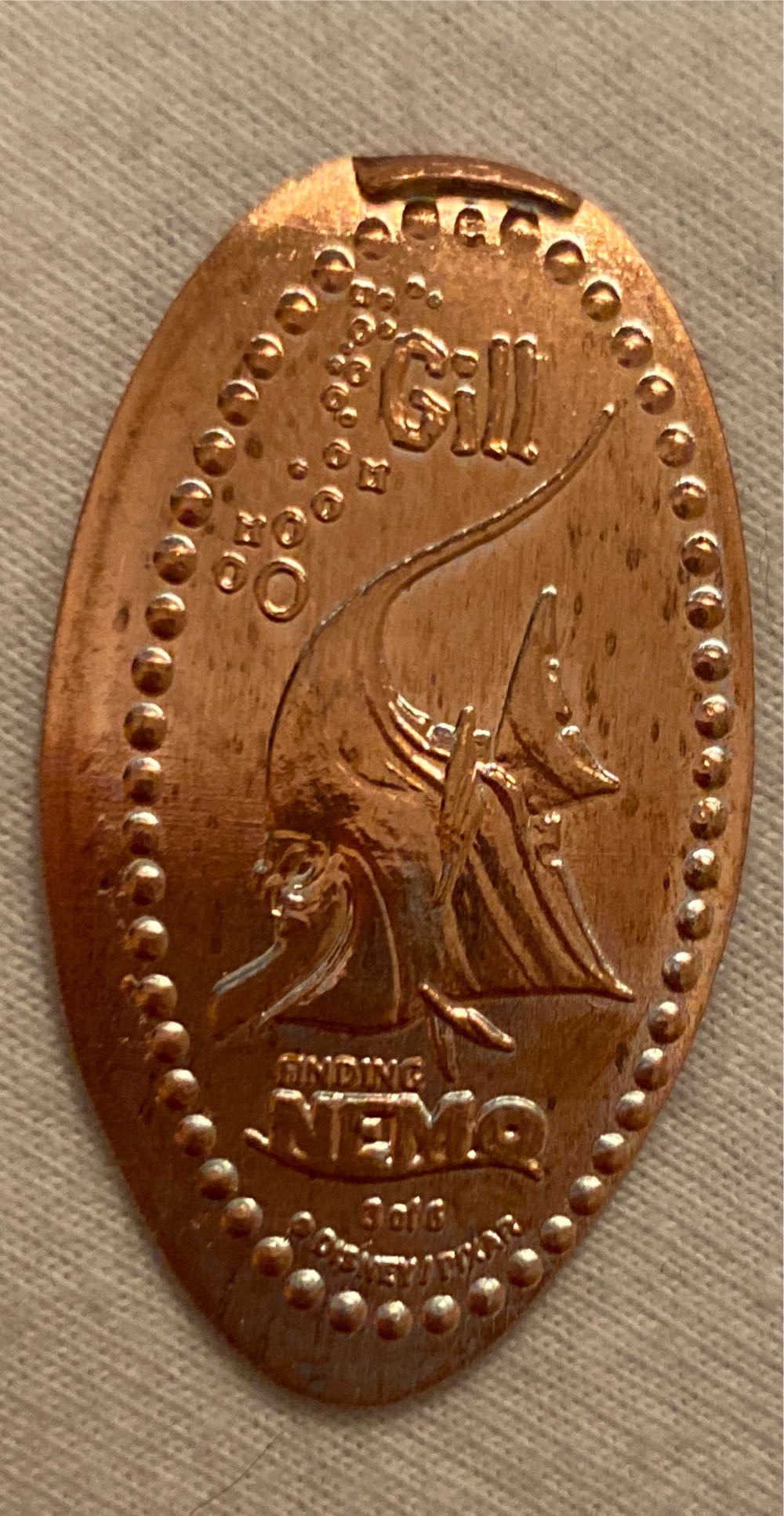 Finding Nemo Gill  coin collectible - Main Image 1