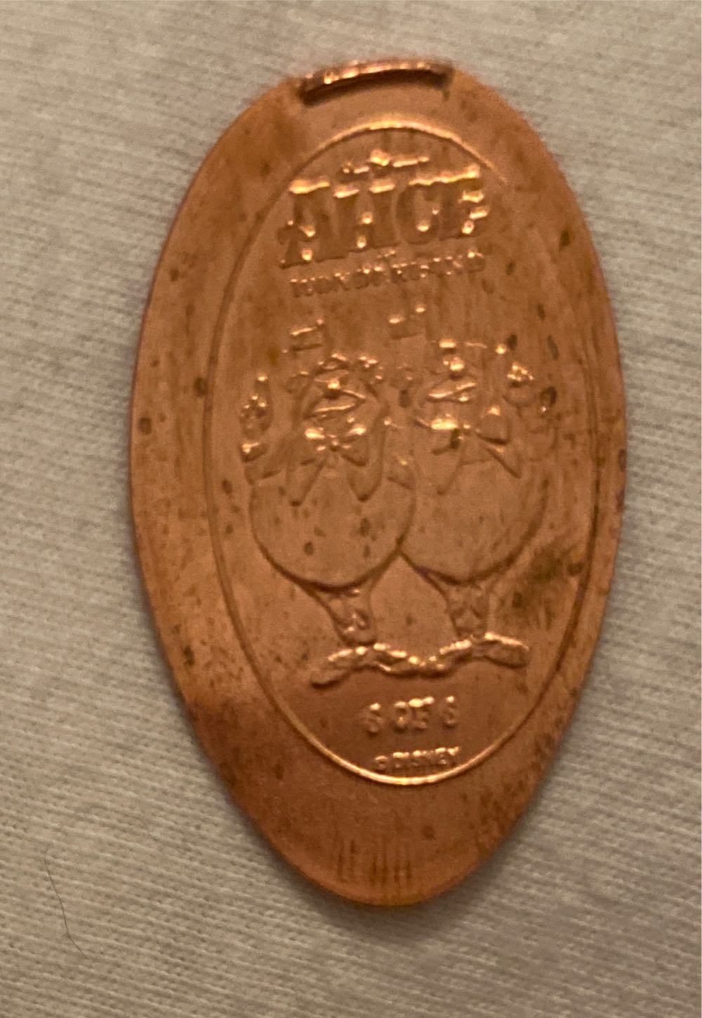 Alice In Wonderland Tweedle Dee Tweedle Dum  coin collectible - Main Image 1