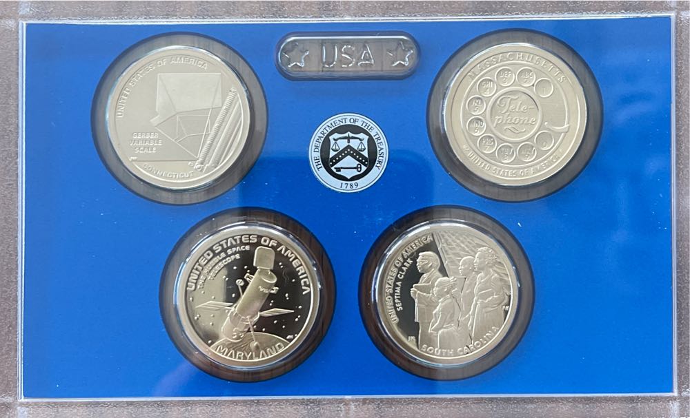 U.S. Mint American Innovation Proof Set 2020  coin collectible [Barcode 704786160278] - Main Image 3
