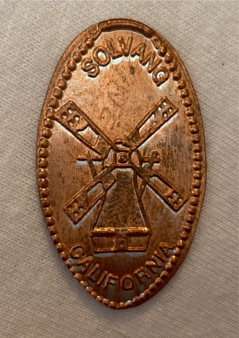 Solvang Windmill  coin collectible - Main Image 1