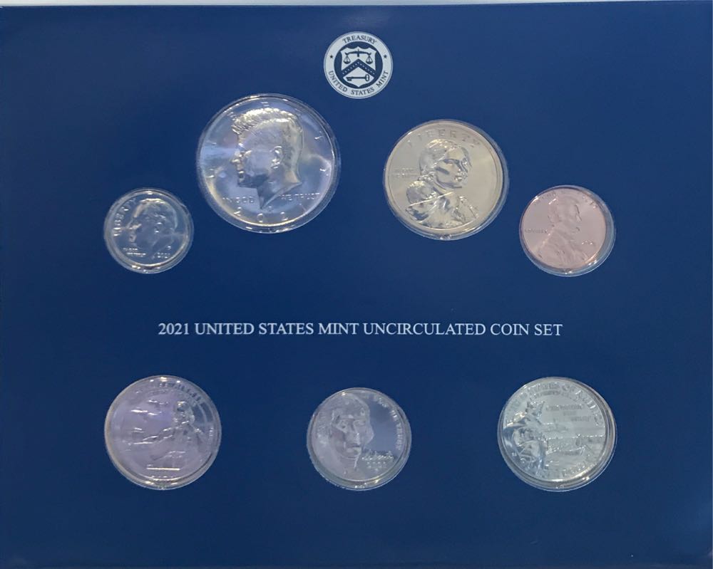 U.S. Mint Uncirculated Coin Set 2021 P  coin collectible - Main Image 2