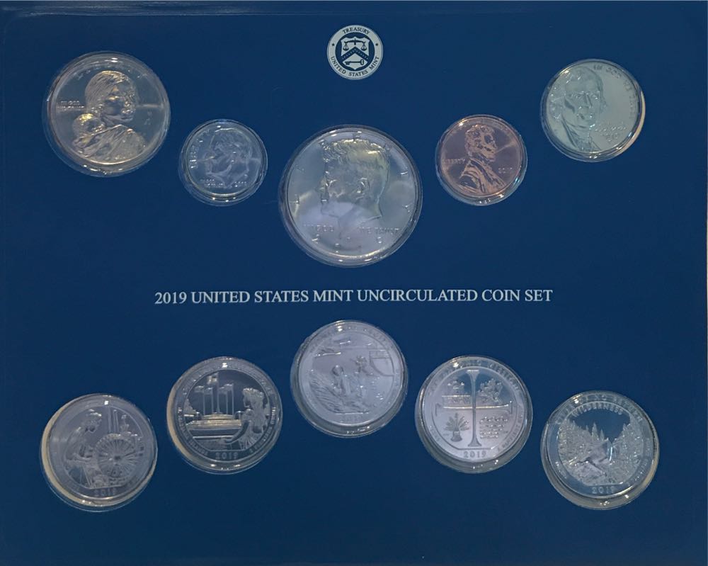 U.S. Mint Uncirculated Coin Set 2019 P  coin collectible - Main Image 2