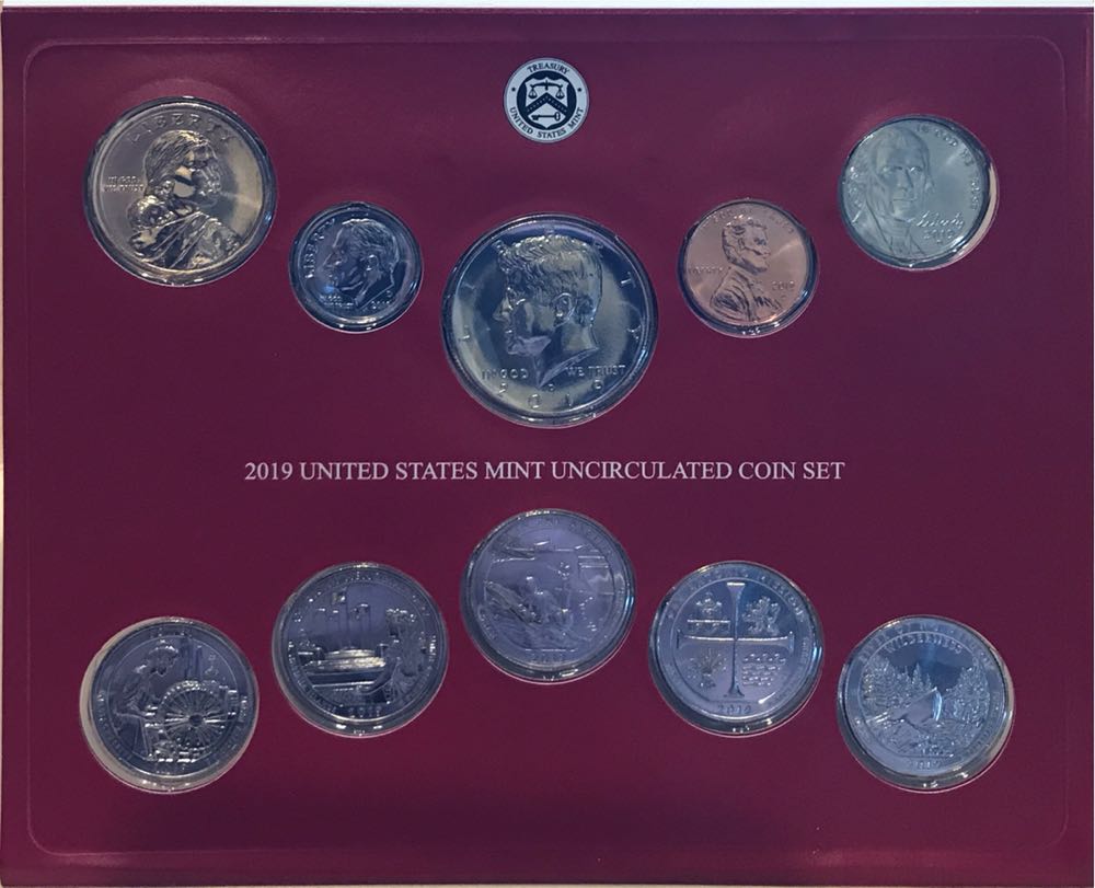 U.S. Mint Uncirculated Coin Set 2019 D  coin collectible - Main Image 2