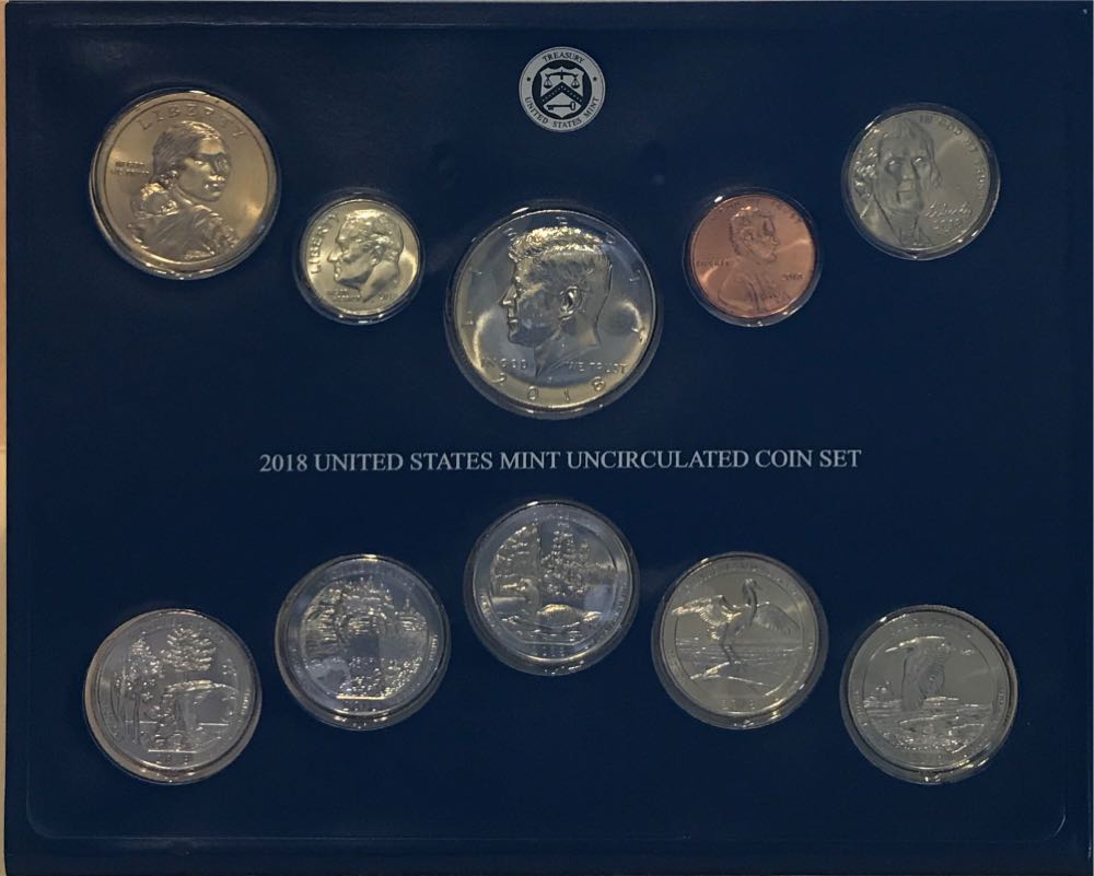 U.S. Mint Uncirculated Coin Set 2018 P  coin collectible - Main Image 2