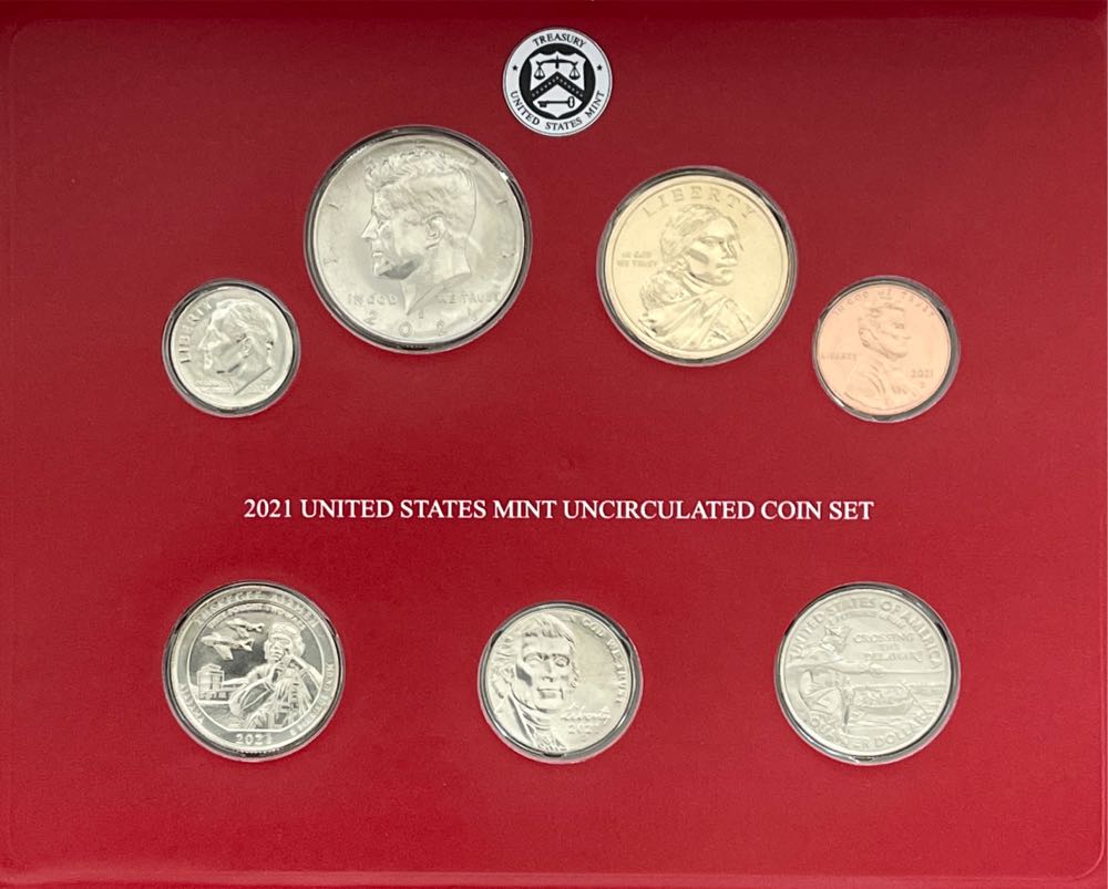 2021 US Mint Uncirculated Coin Set P-D 14 Pieces  coin collectible - Main Image 3