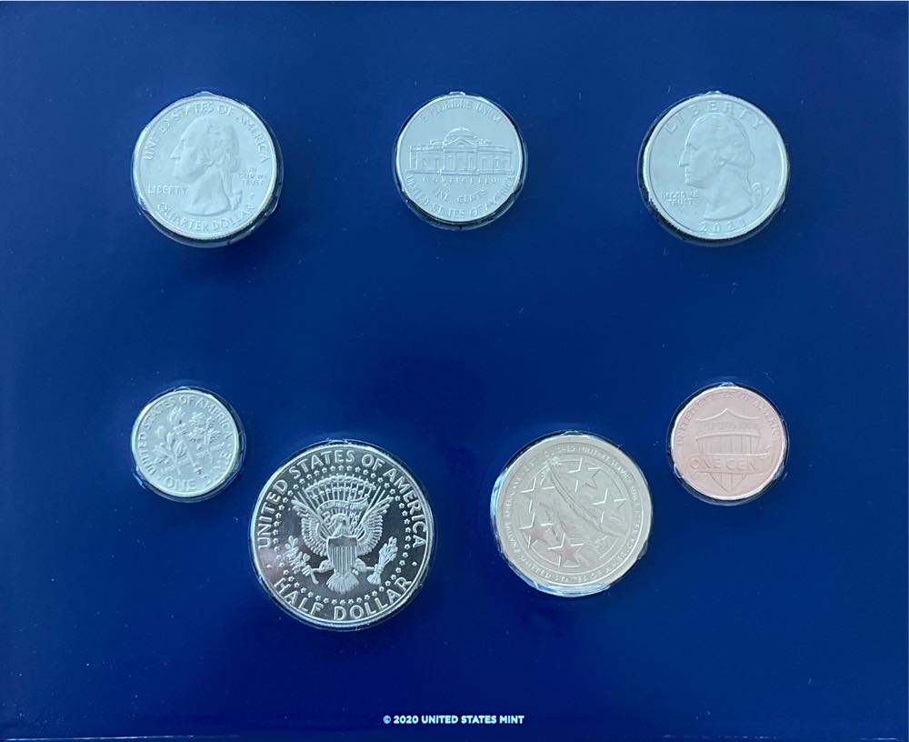 2021 US Mint Uncirculated Coin Set Philadelphia  coin collectible - Main Image 2