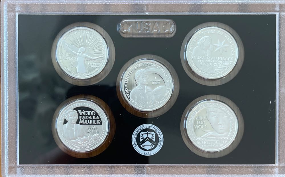 2022 US Mint American Women Quarters Silver Proof  coin collectible - Main Image 3