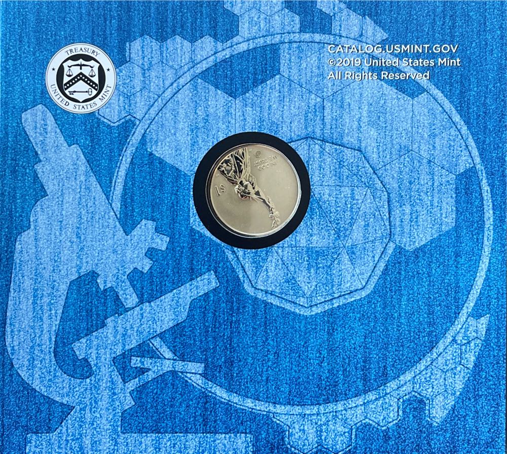 2019 US Mint American Innovation $1 Reverse Proof Pennsylvania  coin collectible [Barcode 704785961777] - Main Image 3