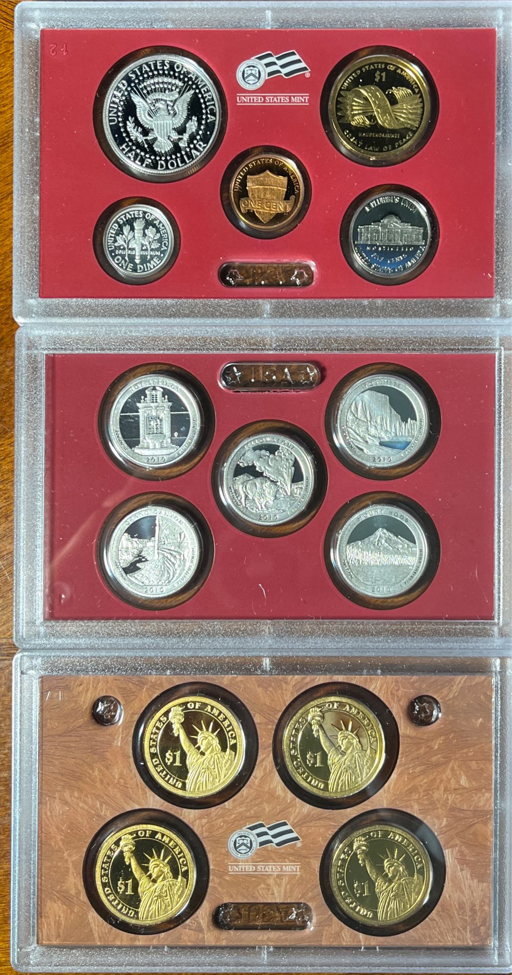 2010 U.S. Mint Silver Proof Set  coin collectible [Barcode 704785070912] - Main Image 2