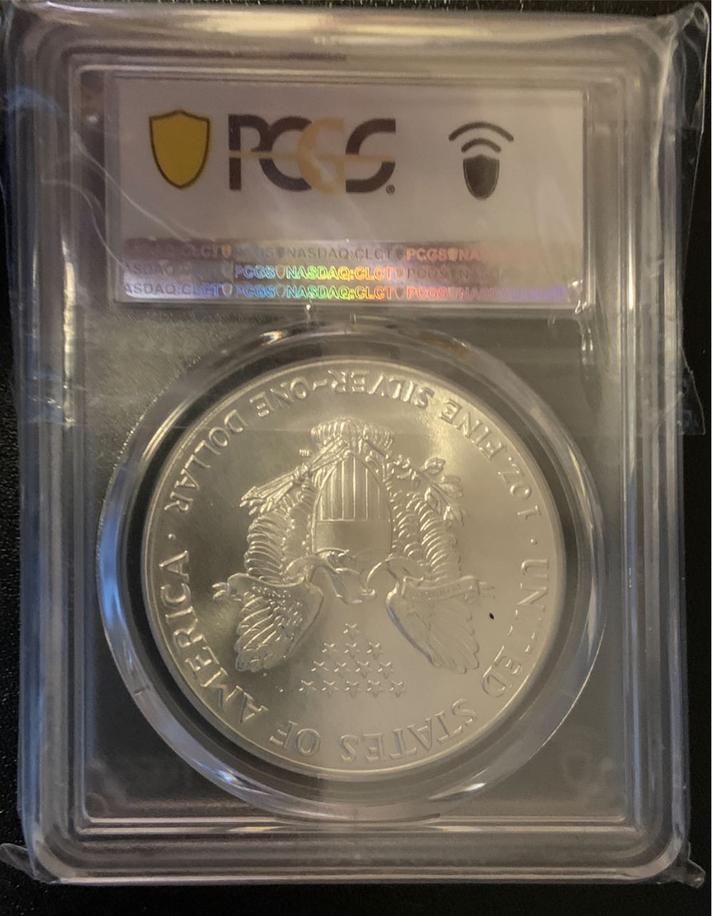 Silver Eagle MS70 FDI Mercanti  coin collectible - Main Image 2