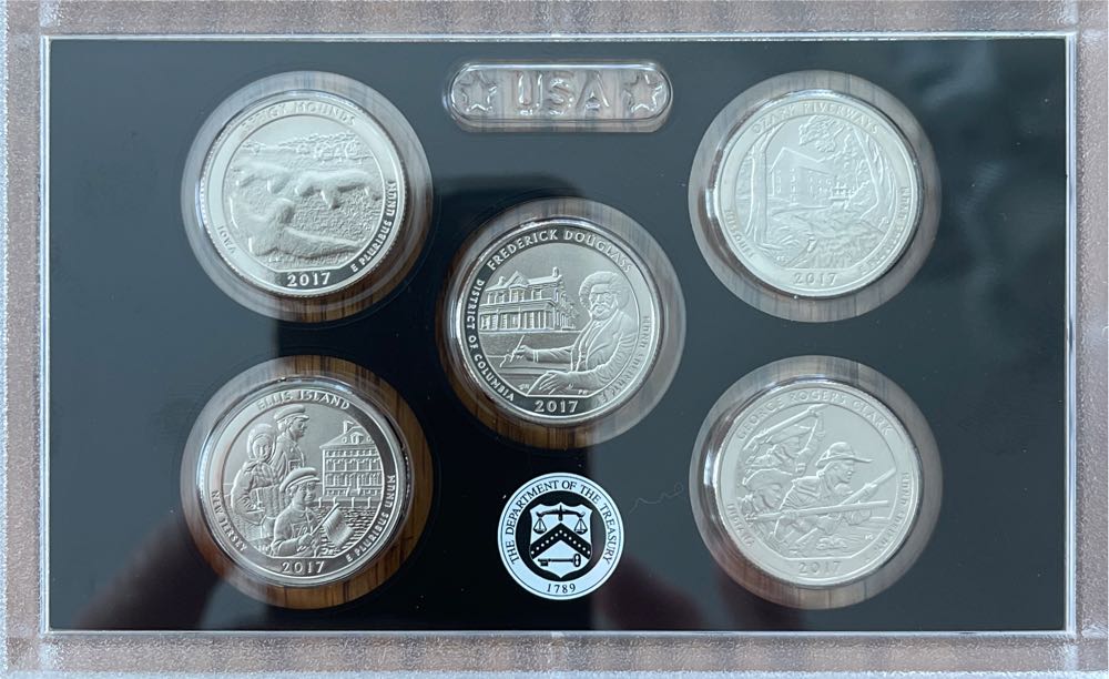 225th  Anniversary Enhanced Uncirculated Coin Set  coin collectible [Barcode 704785960817] - Main Image 3