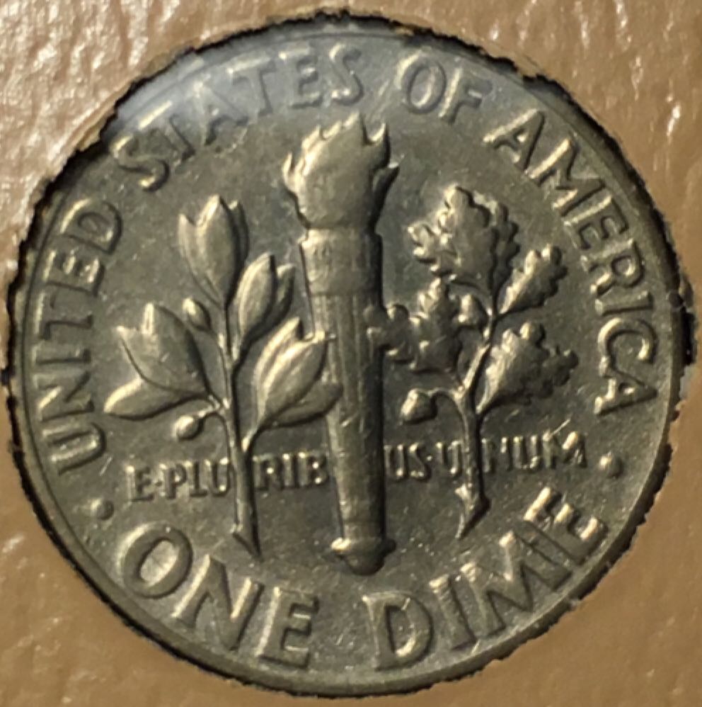 Roosevelt Dime  coin collectible - Main Image 2