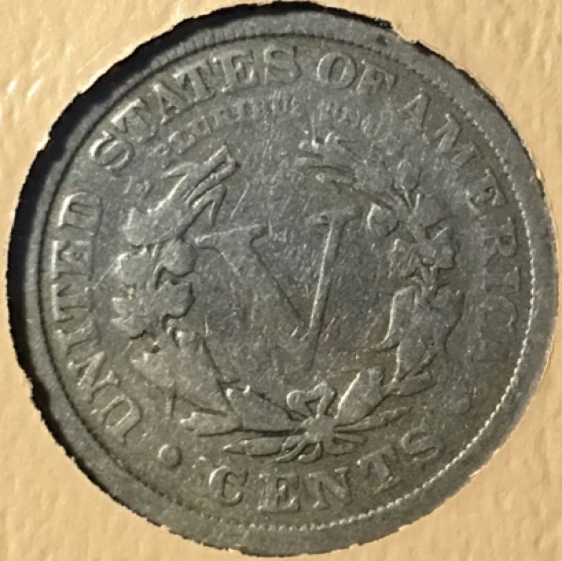 Liberty Head Nickel With Cents  coin collectible - Main Image 2